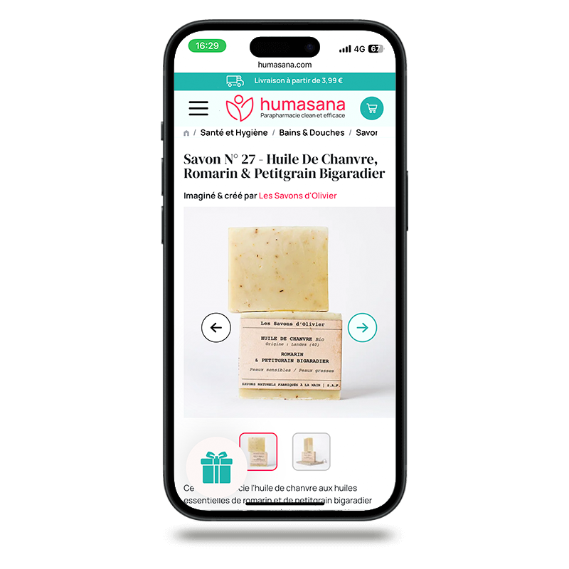 🌱 Nos soins chez Humasana, le e-shop de la parapharmacie clean