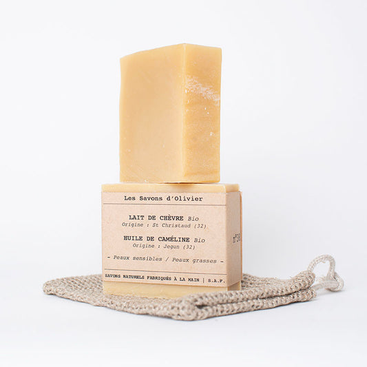 savon saf au lait de chèvre bio et huile de caméline