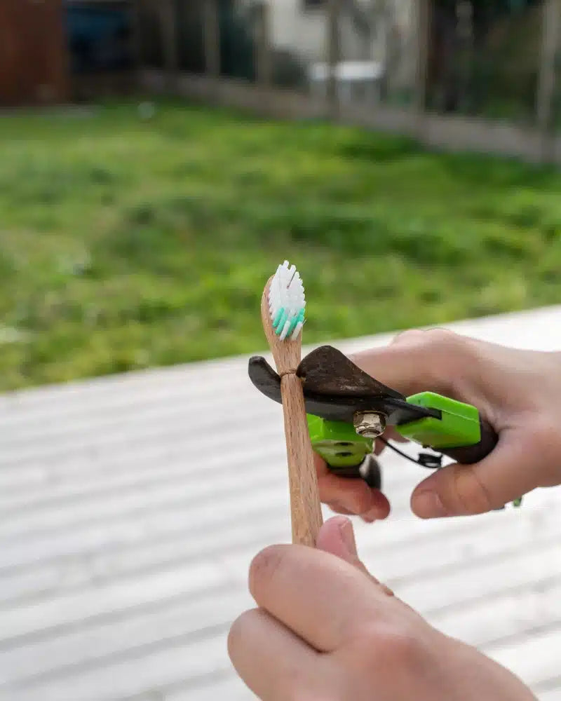 recyclage brosse à dent